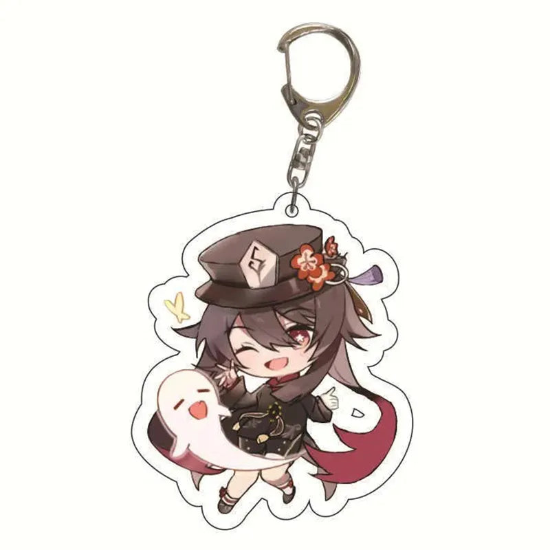 Porte-clés Hu Tao - Genshin Impact