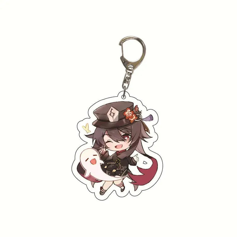 Porte-clés Hu Tao - Genshin Impact