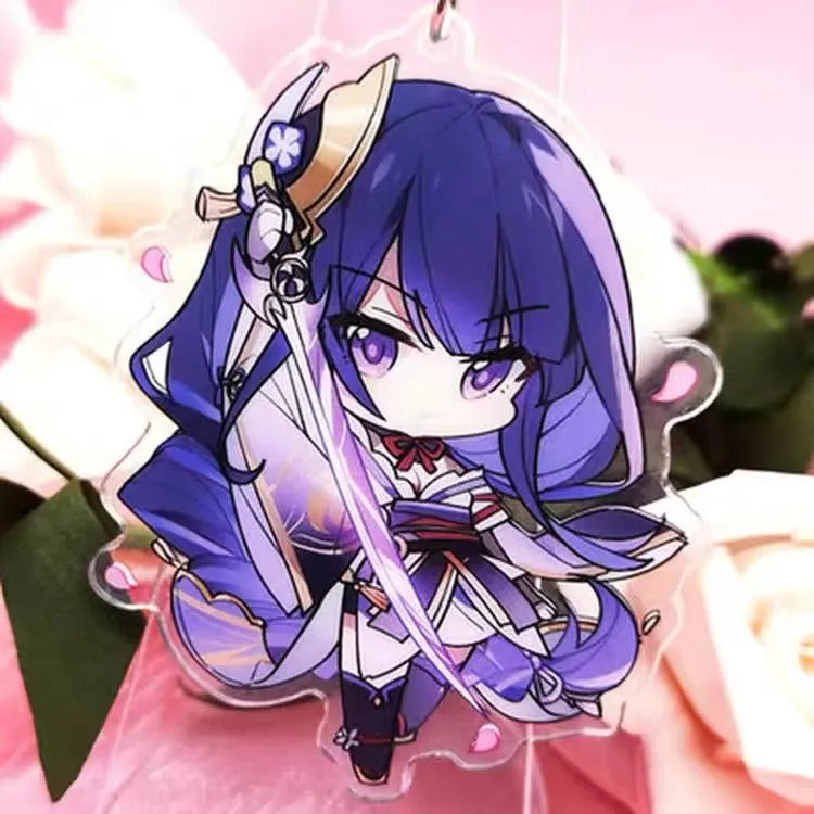 Porte-clés Raiden Shogun Modèle 01 - Genshin Impact