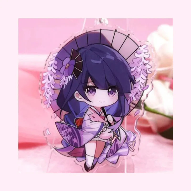 Porte-clés Raiden Shogun Modèle 02 - Genshin Impact