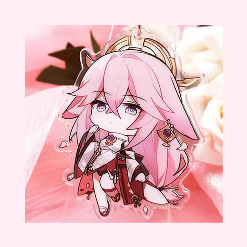 Porte-clés Yae Miko - Genshin Impact