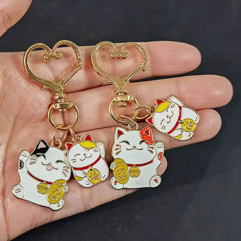 Porte-clés Maneki Neko