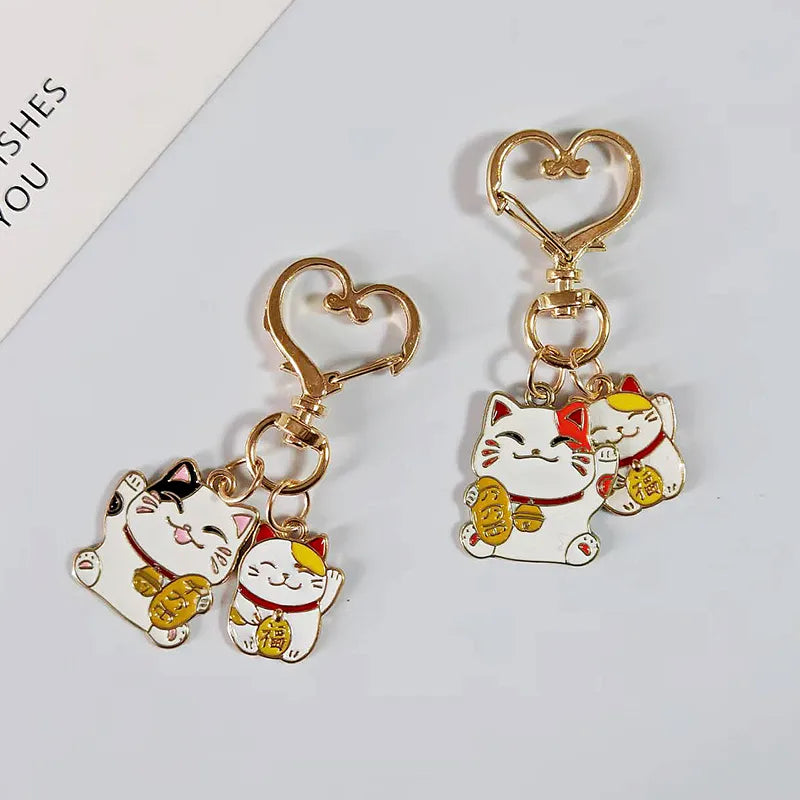 Porte-clés Maneki Neko
