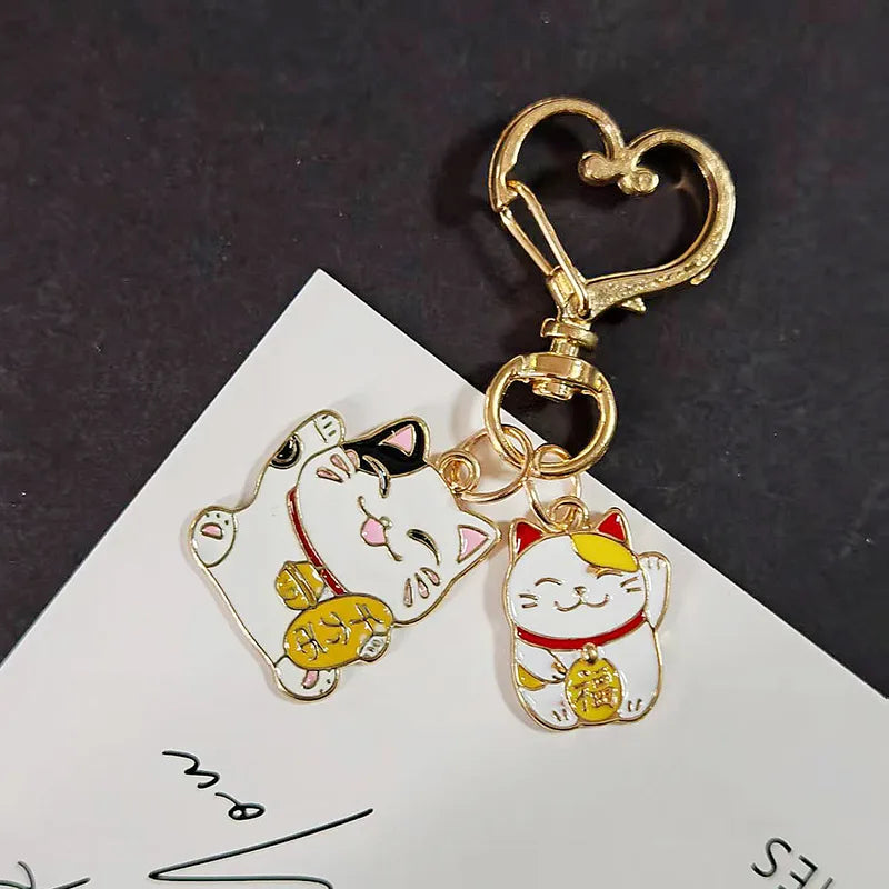Porte-clés Maneki Neko