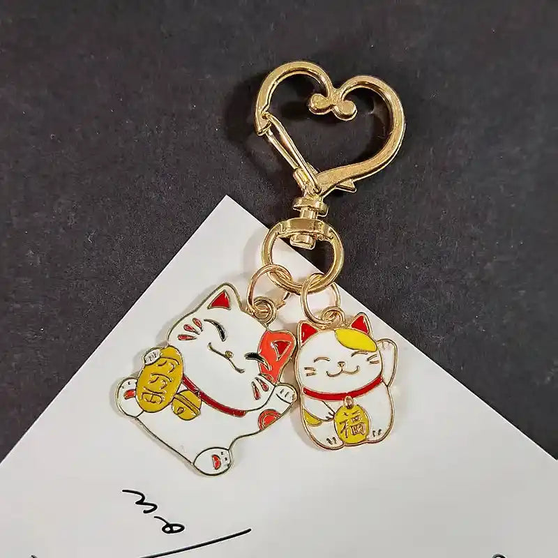 Porte-clés Maneki Neko