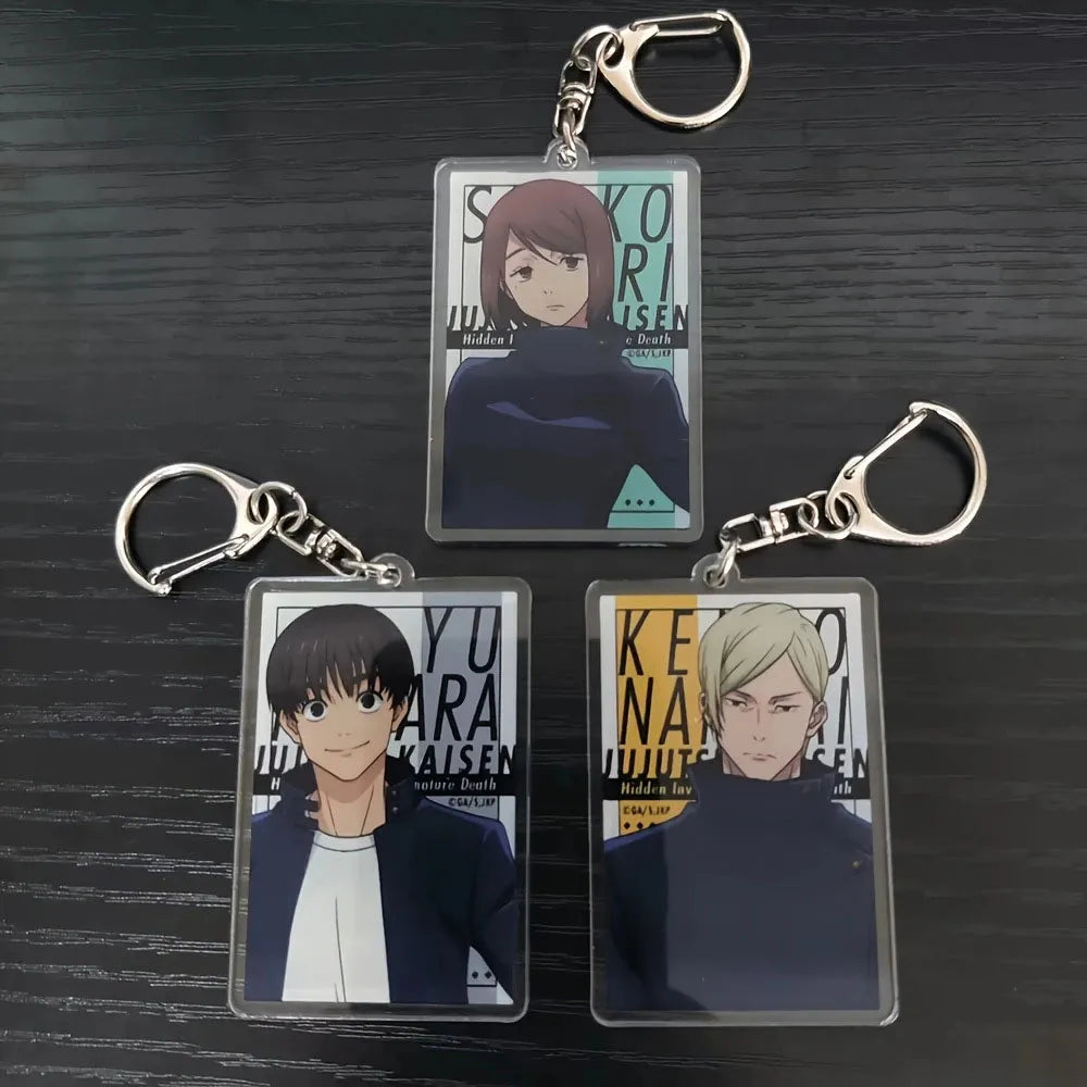 Porte-clé Jujutsu Kaisen (6 personnages différents)