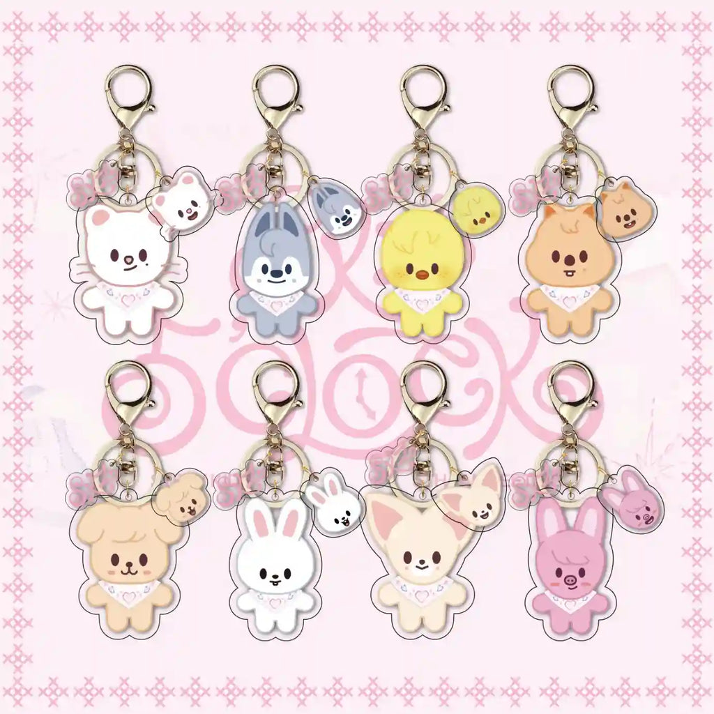 Porte-clé SKZOO Stray Kids (8 personnages différents)