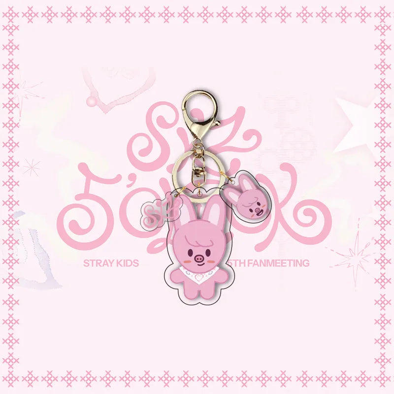 Porte-clé SKZOO Stray Kids (8 personnages différents)