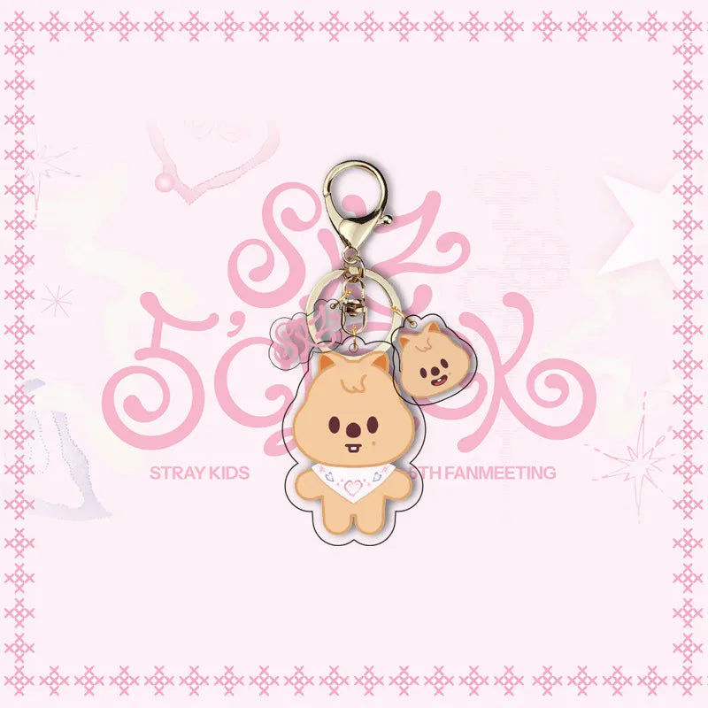 Porte-clé SKZOO Stray Kids (8 personnages différents)