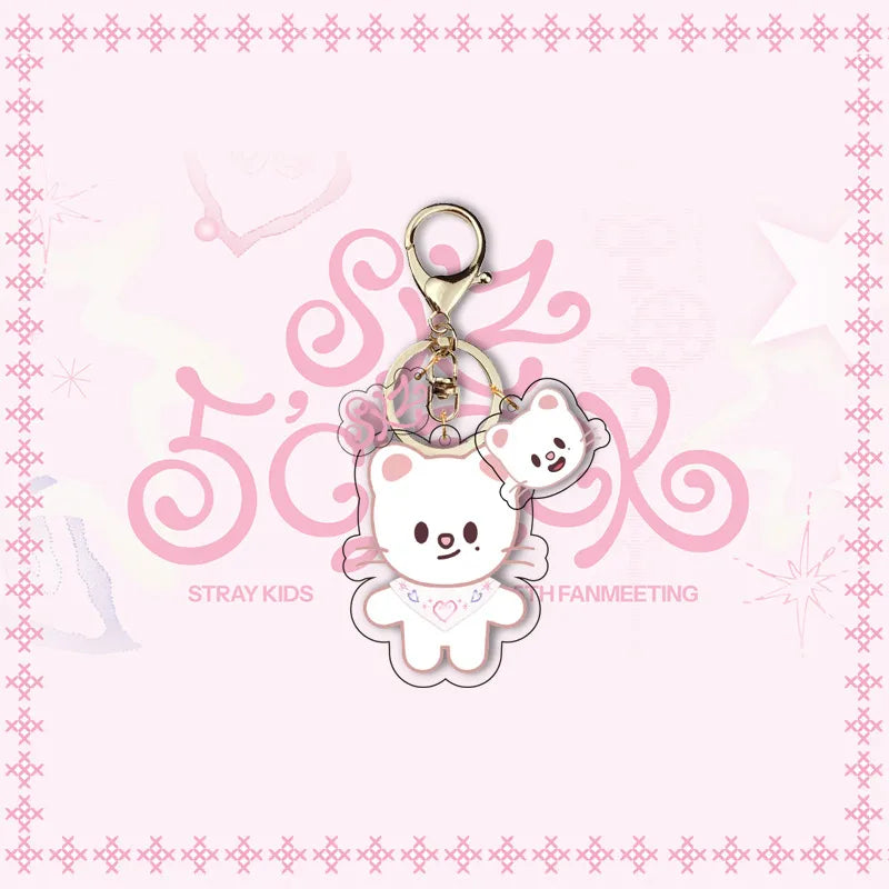 Porte-clé SKZOO Stray Kids (8 personnages différents)