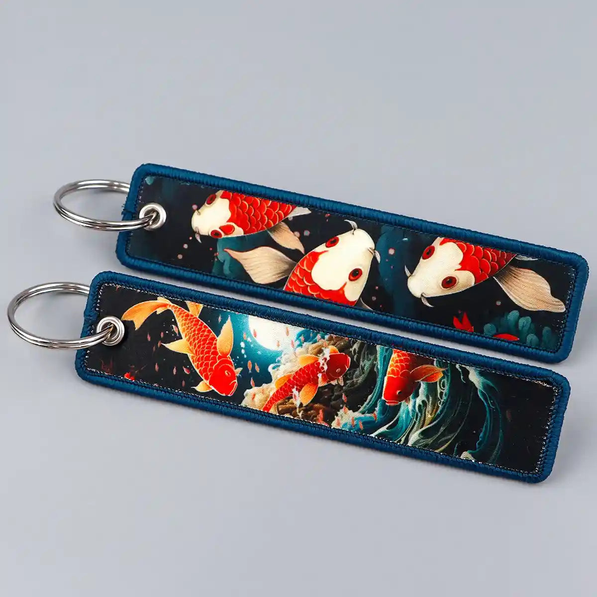 Porte-clé Carpes Koi Rouges Harmonie & Chance #13