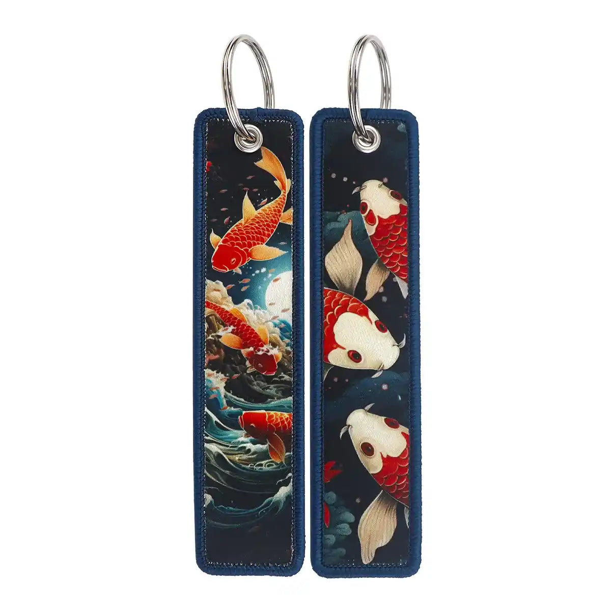 Porte-clé Carpes Koi Rouges Harmonie & Chance #13