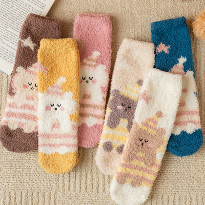 Chaussettes Ourson Dormeur