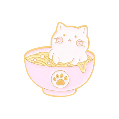 Pin's Kawaii Ramen Kitty