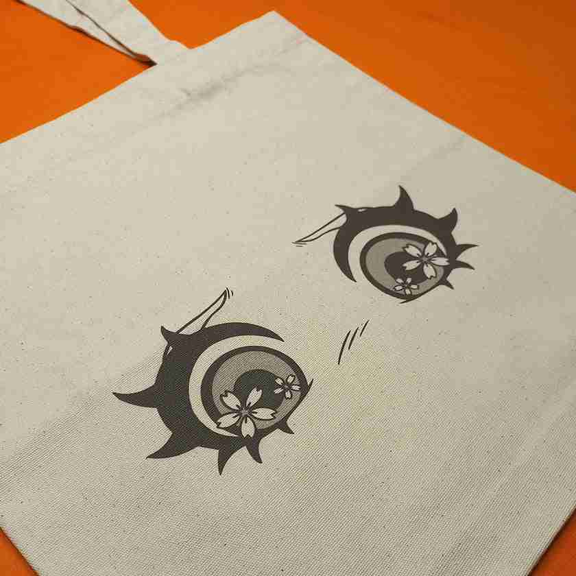 Yamete / Gris - Totebag épais