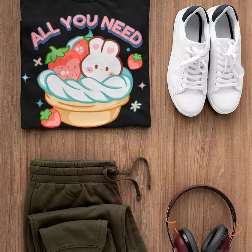 Usagi Sweet Cake - T-shirt Femme