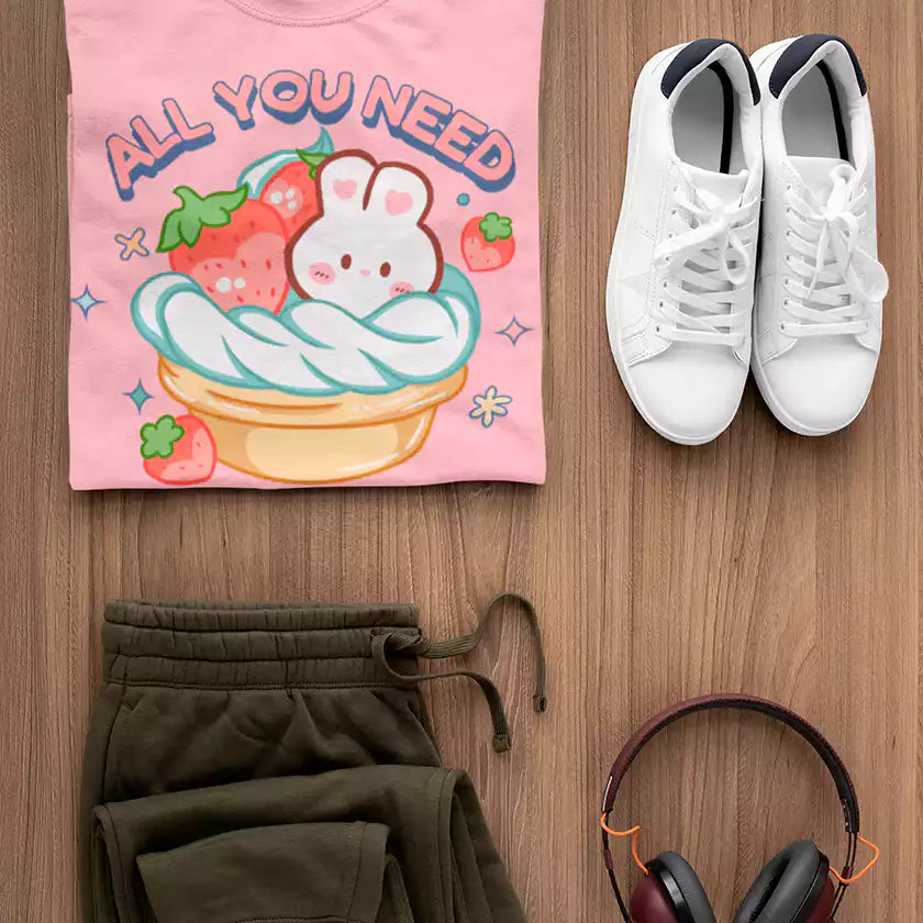 Usagi Sweet Cake - T-shirt Femme