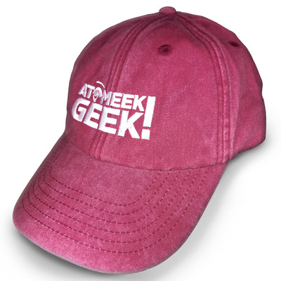 Atomeek Geek - Casquette Vintage Red