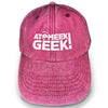 Atomeek Geek - Casquette Vintage Red