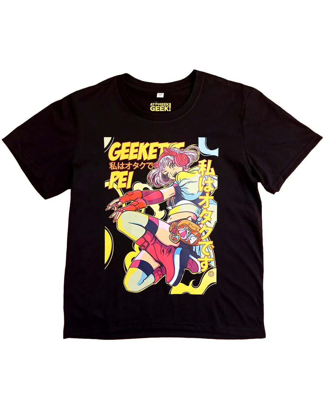 Geekette Péi / T-shirt manga unisexe en précommande