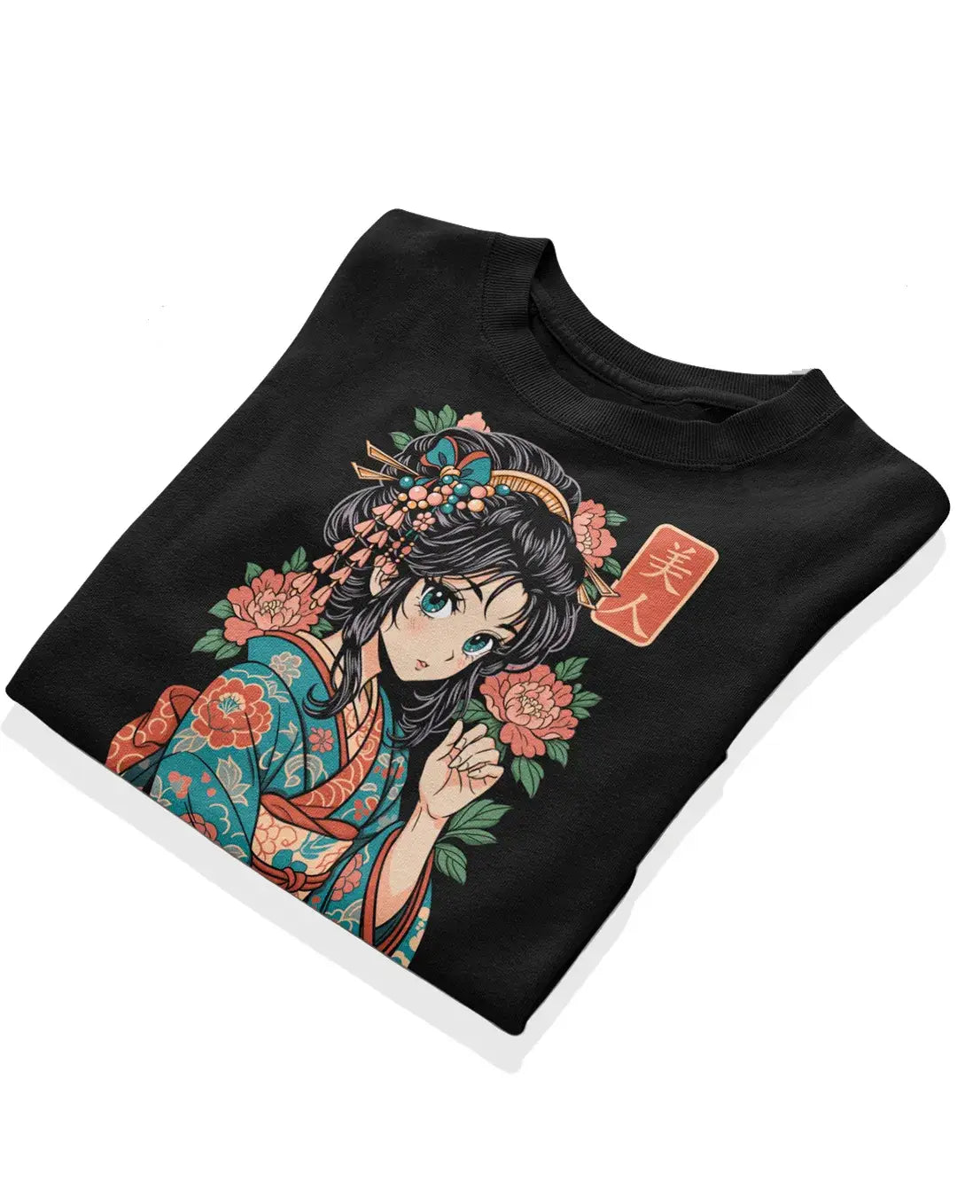 Geisha / T-shirt manga unisexe en précommande