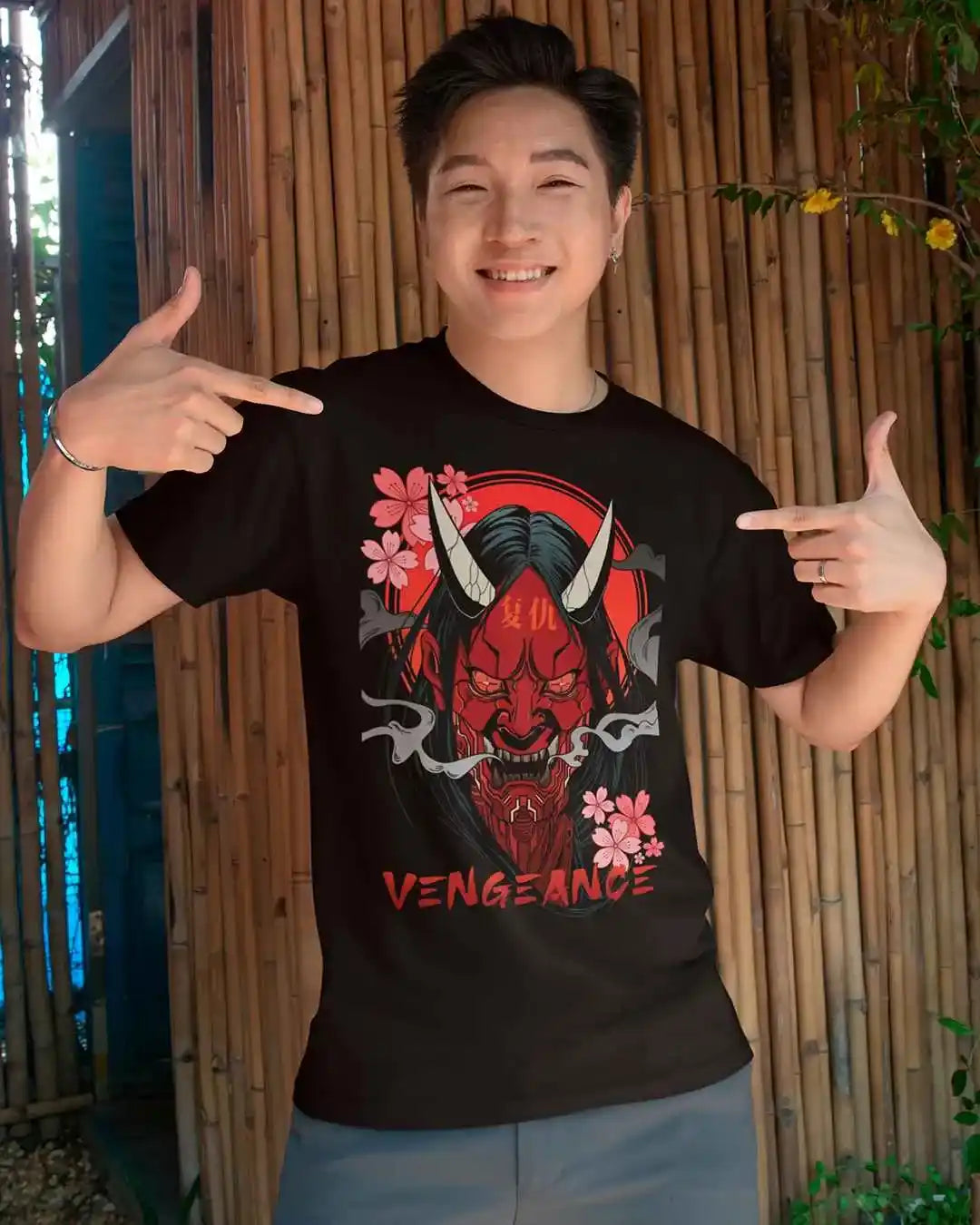 Hannya / T-shirt manga unisexe en précommande