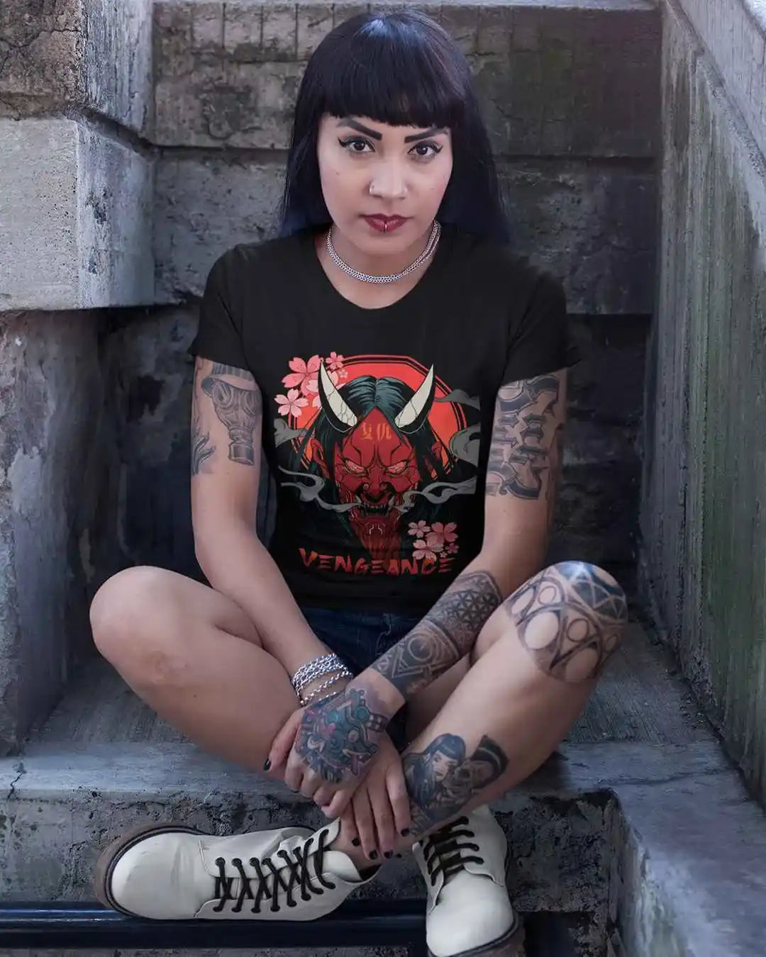 Hannya / T-shirt manga unisexe en précommande