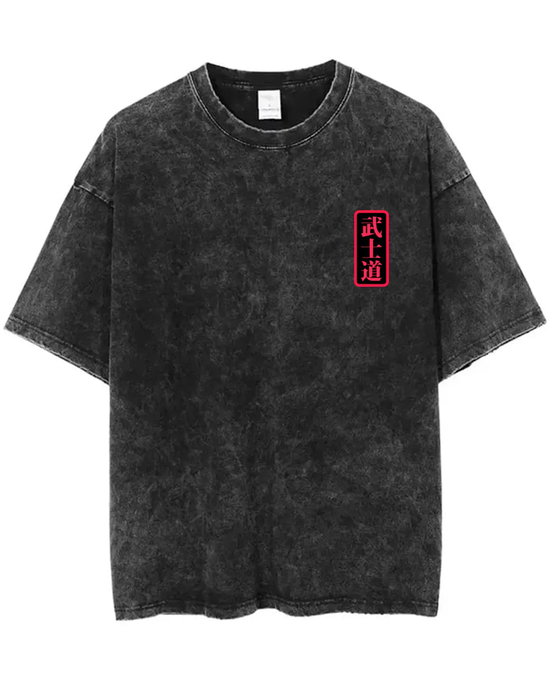 Samourai Vintage / T-shirt manga coton épais unisexe en précommande